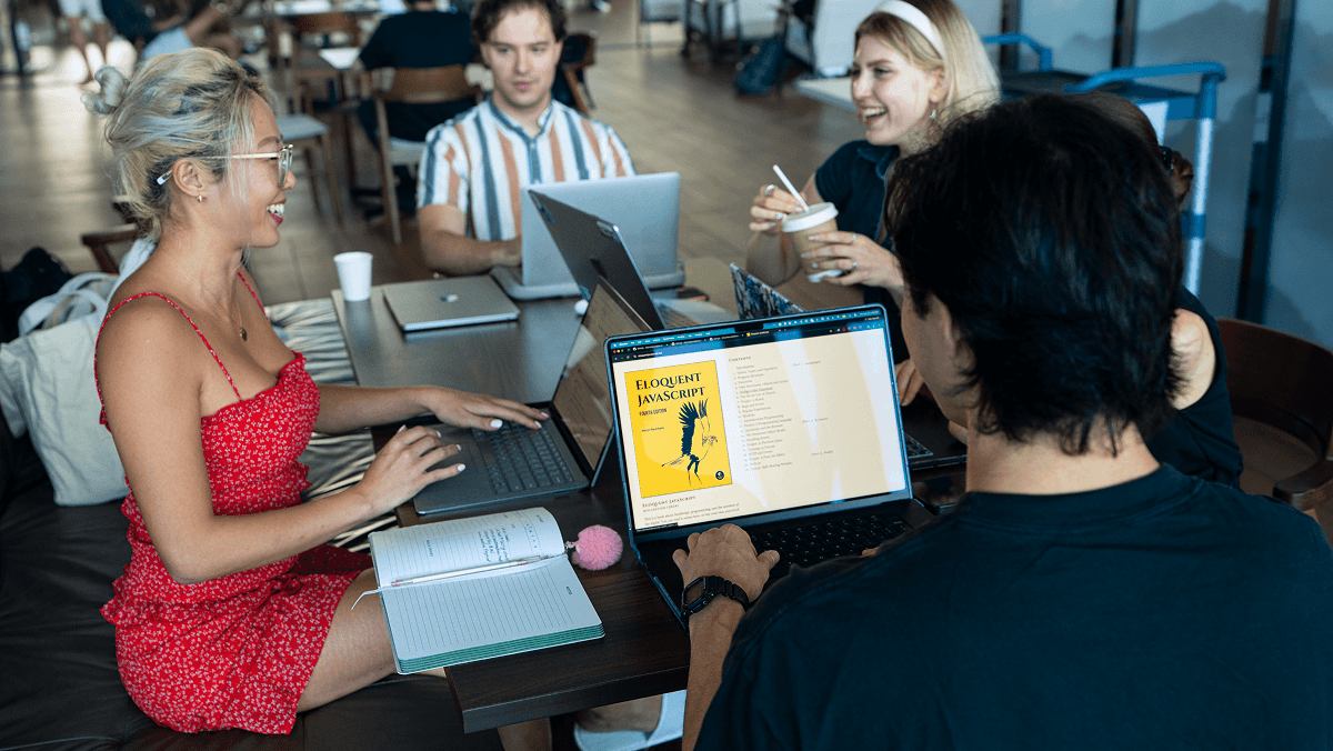 Network School members studying together