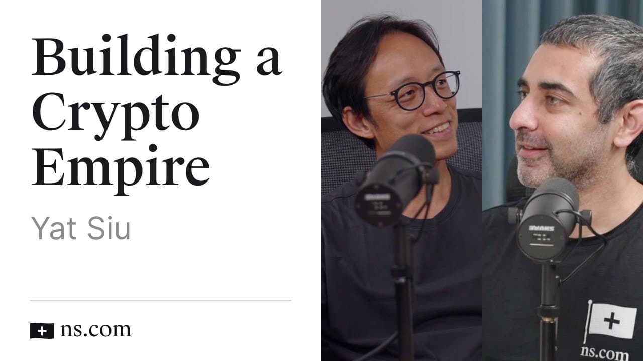 Building a Crypto Empire with Yat Siu