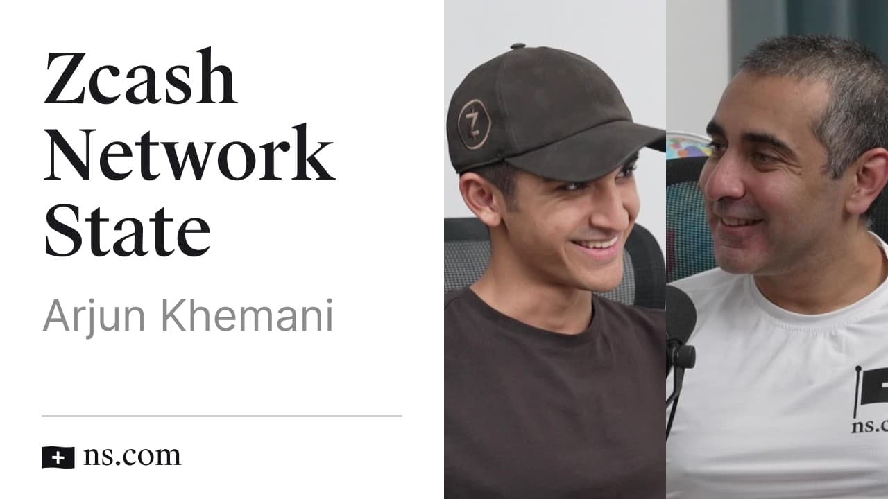 The Zcash Network State with Arjun Khemani
