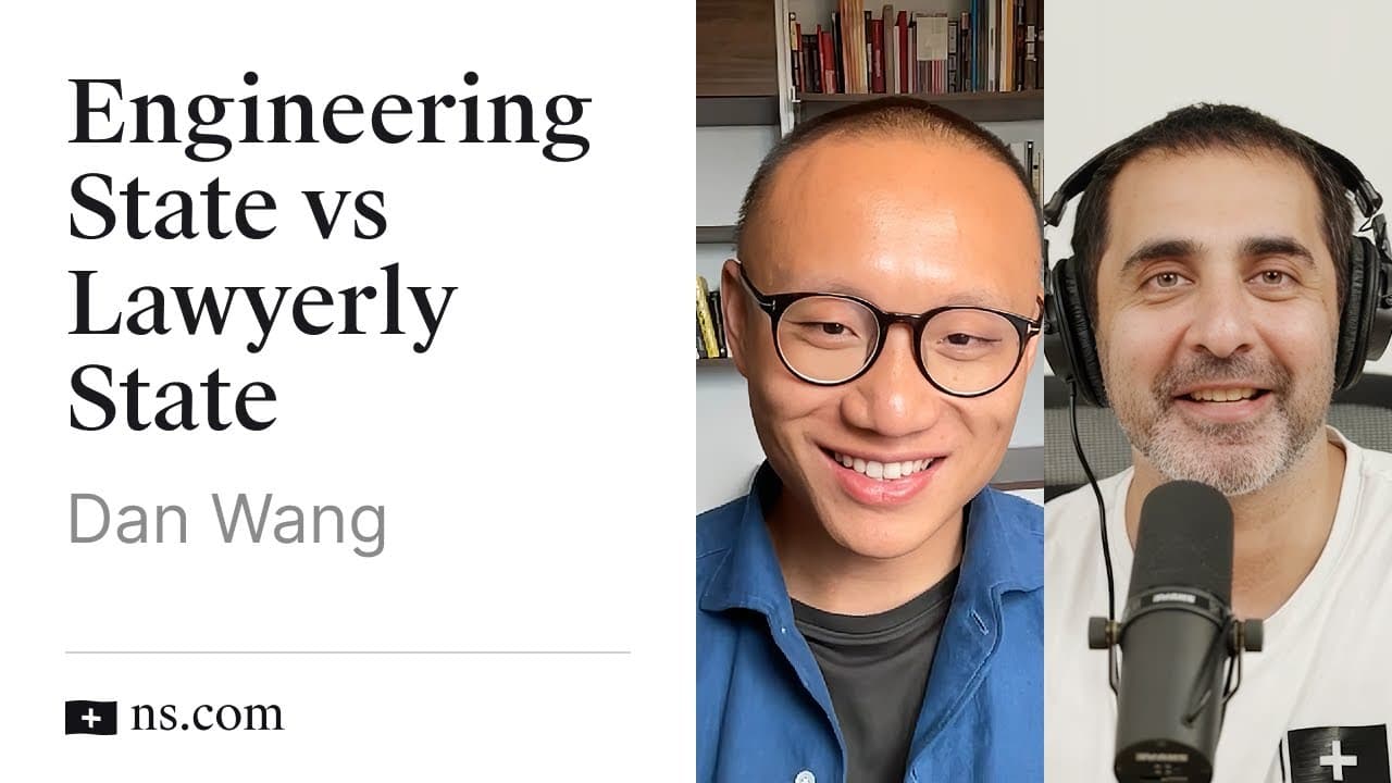 The Engineering State vs The Lawyerly State with Dan Wang