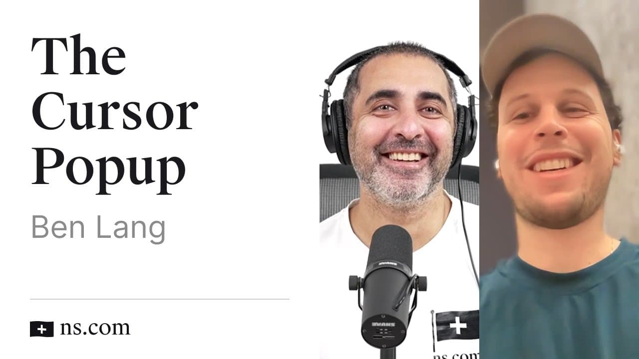 Ben Lang on Cursor Popups