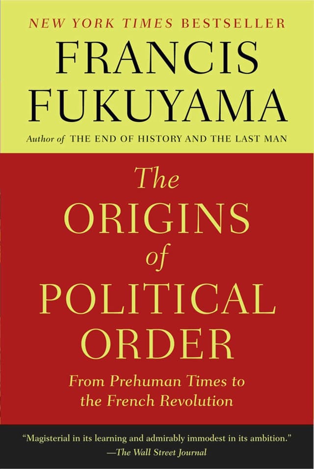 The Origins of Political Order